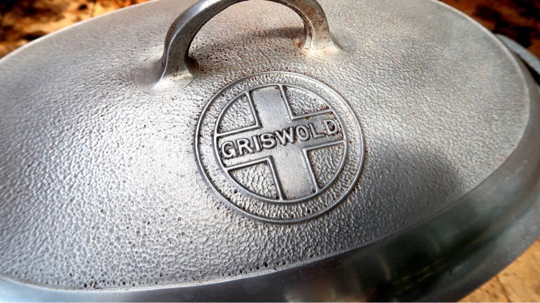 Griswold ビンテージ　アルミ製　ダッチオーブン