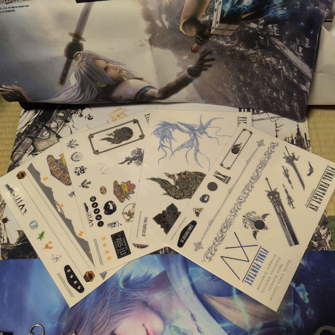 スクエニカフェ限定品 FFXV デコレーションステッカー 4種セット