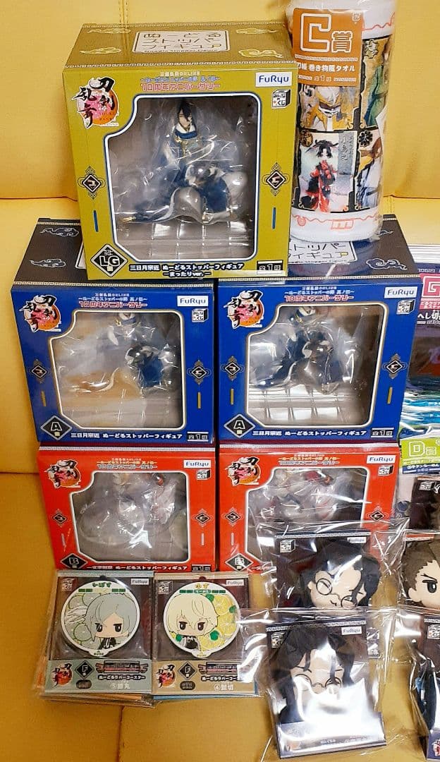 刀剣乱舞　みんなのくじ　A～LG賞　　 　ぬーどるストッパー　他　まとめ売り