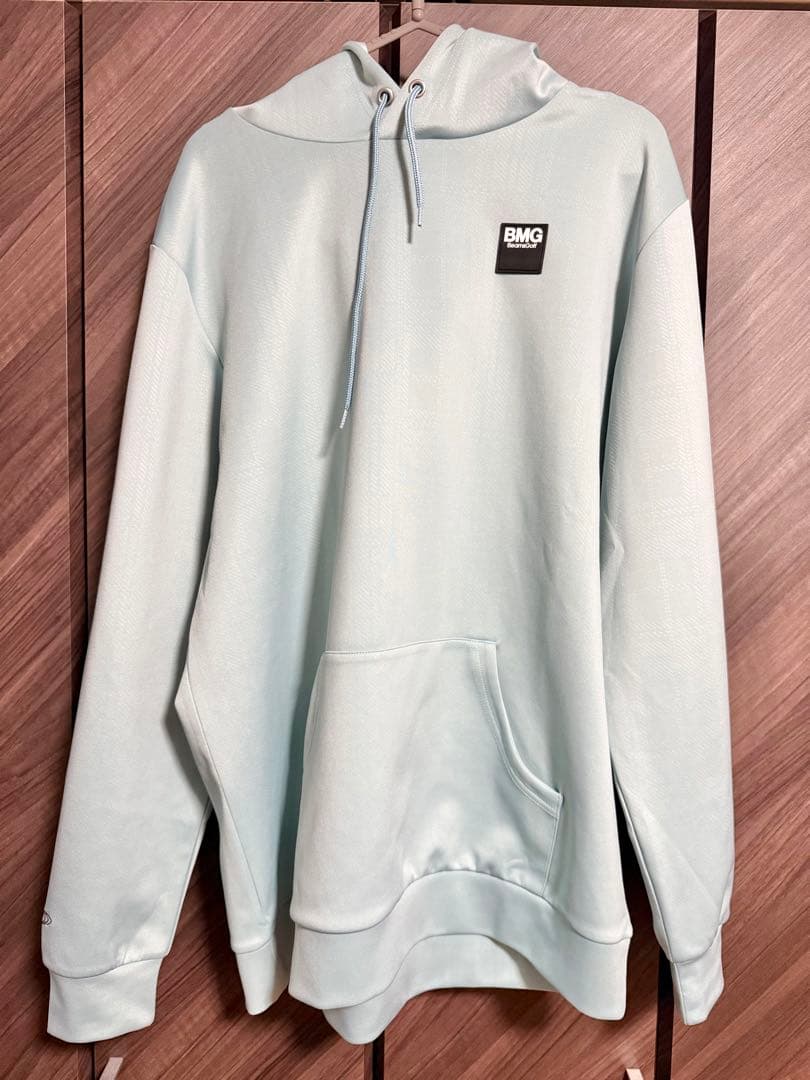 【美品】BEAMS GOLF プルオーバーパーカー　サイズXL サックスブルー