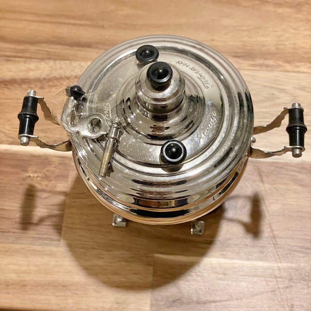 【美品】サモワール ミニチュア 湯沸かし器 1964年製