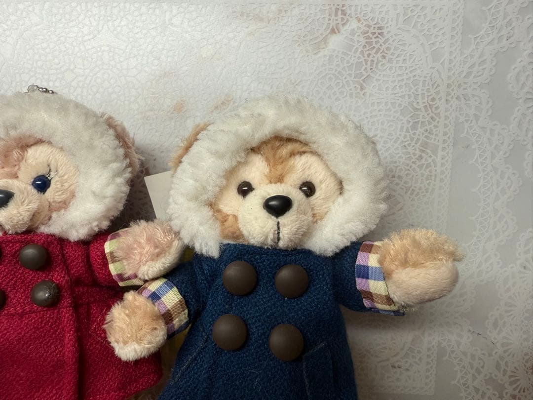 タグ付き　ダッフィー シェリーメイ ダッフルコート　2016 ぬいば