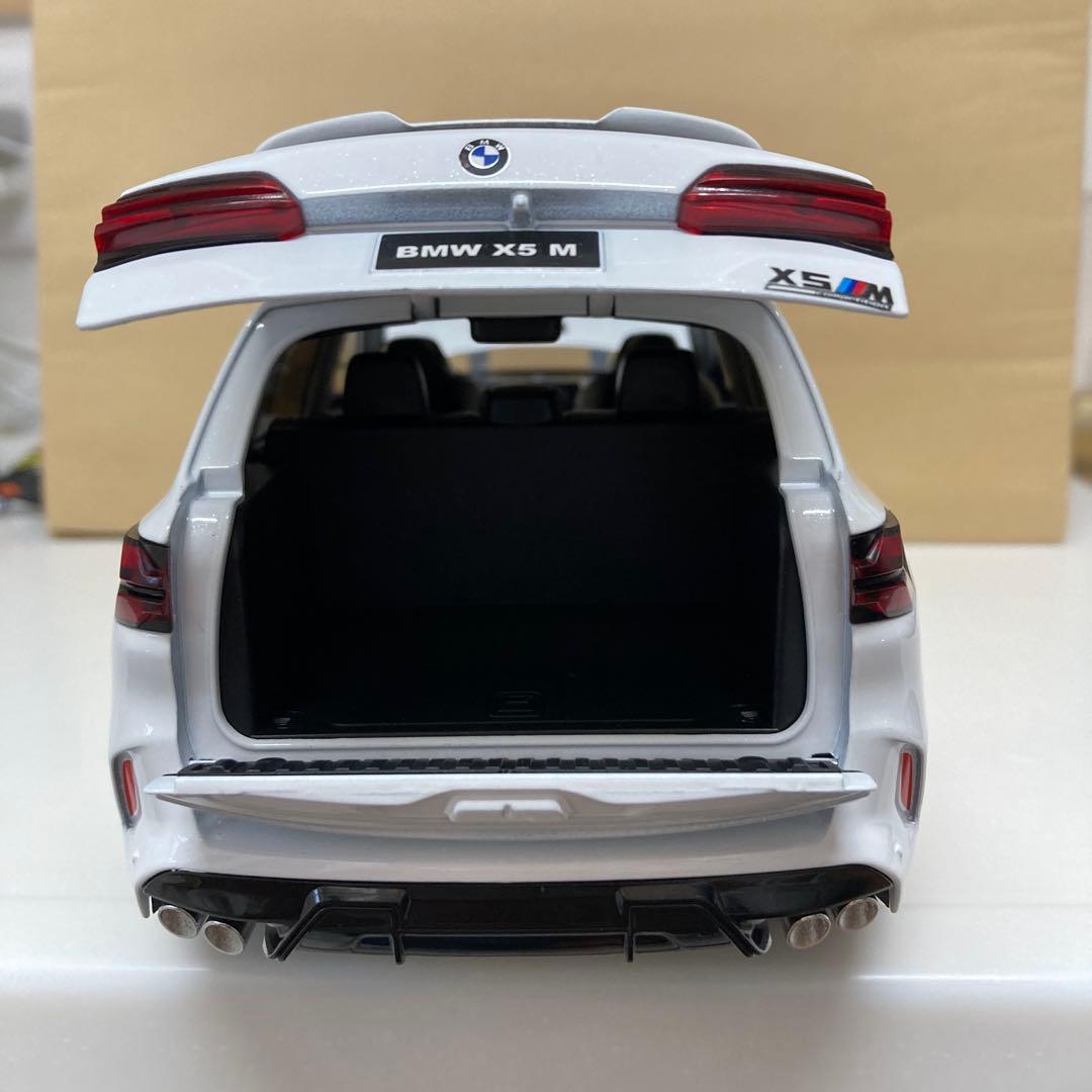 1/18  X5 ミニカー ホワイト G05 X5M Ｍ　BM