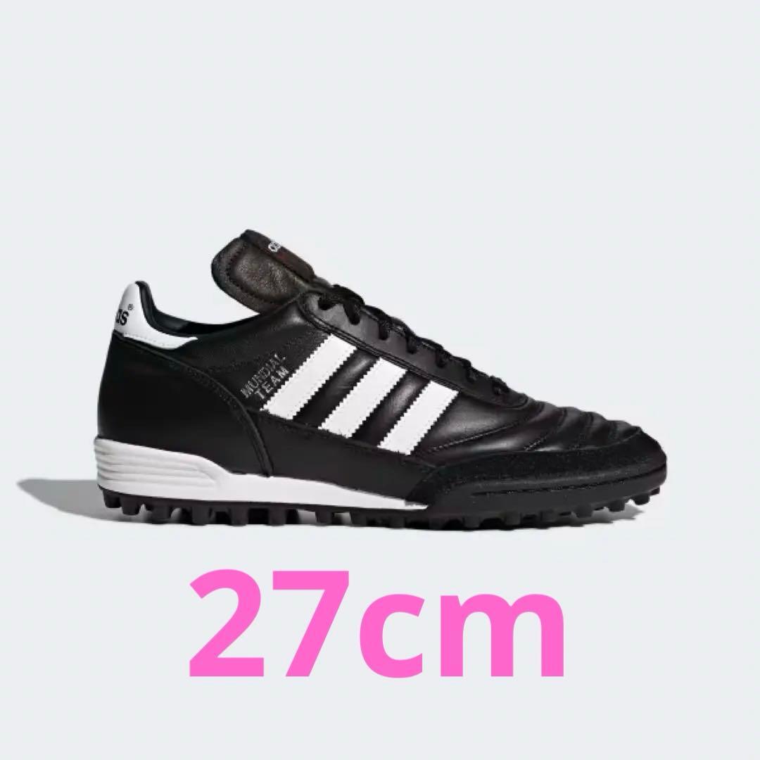 adidas MUNDIAL TEAM BLACK 27センチ