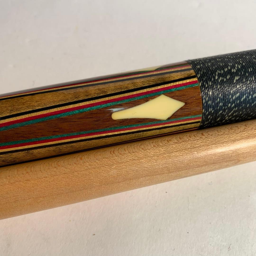 Excalibur 4剣 本ハギ オールド ビリヤードキュー バーズアイメイプル