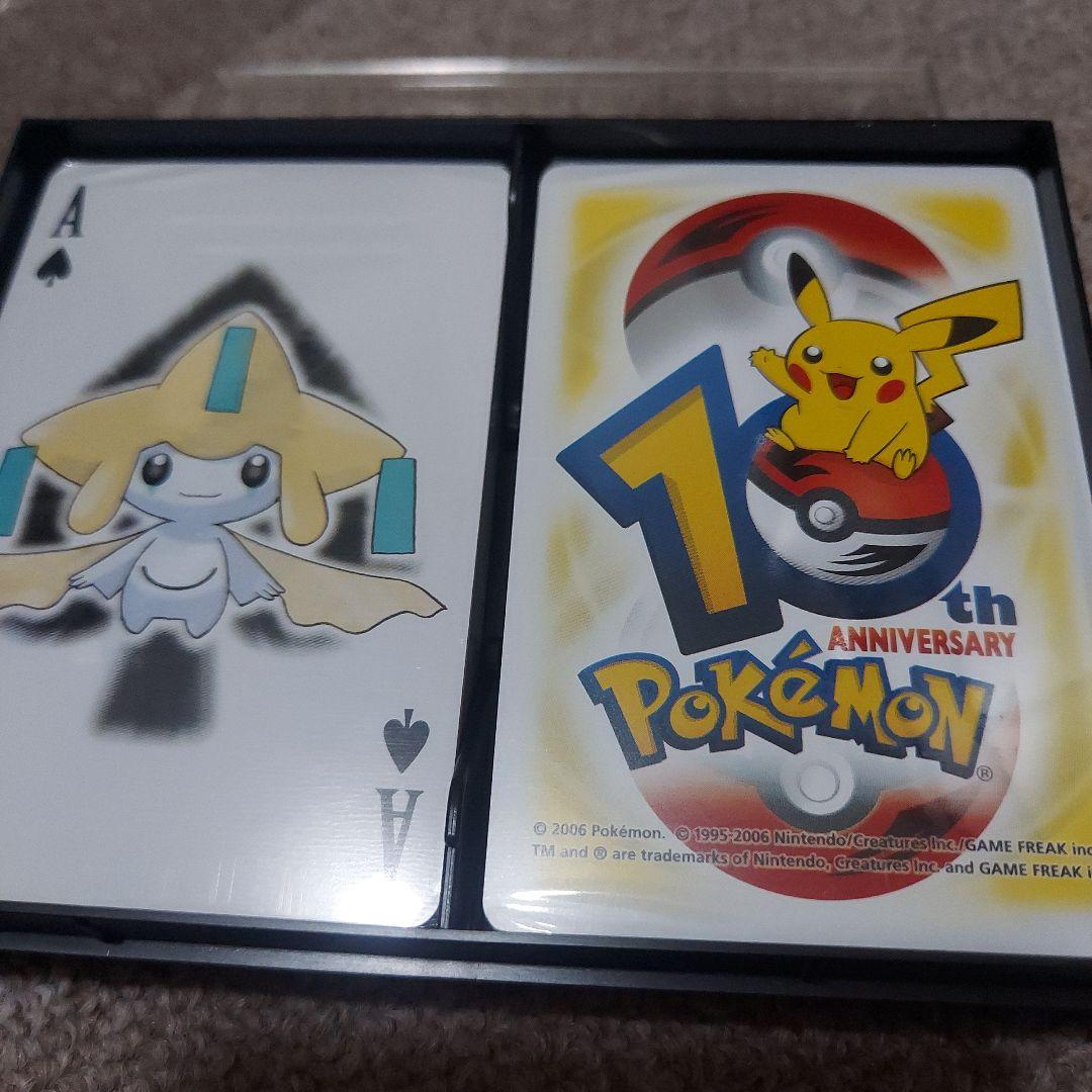ポケモントランプ　Pokémon　10th　Anniversary