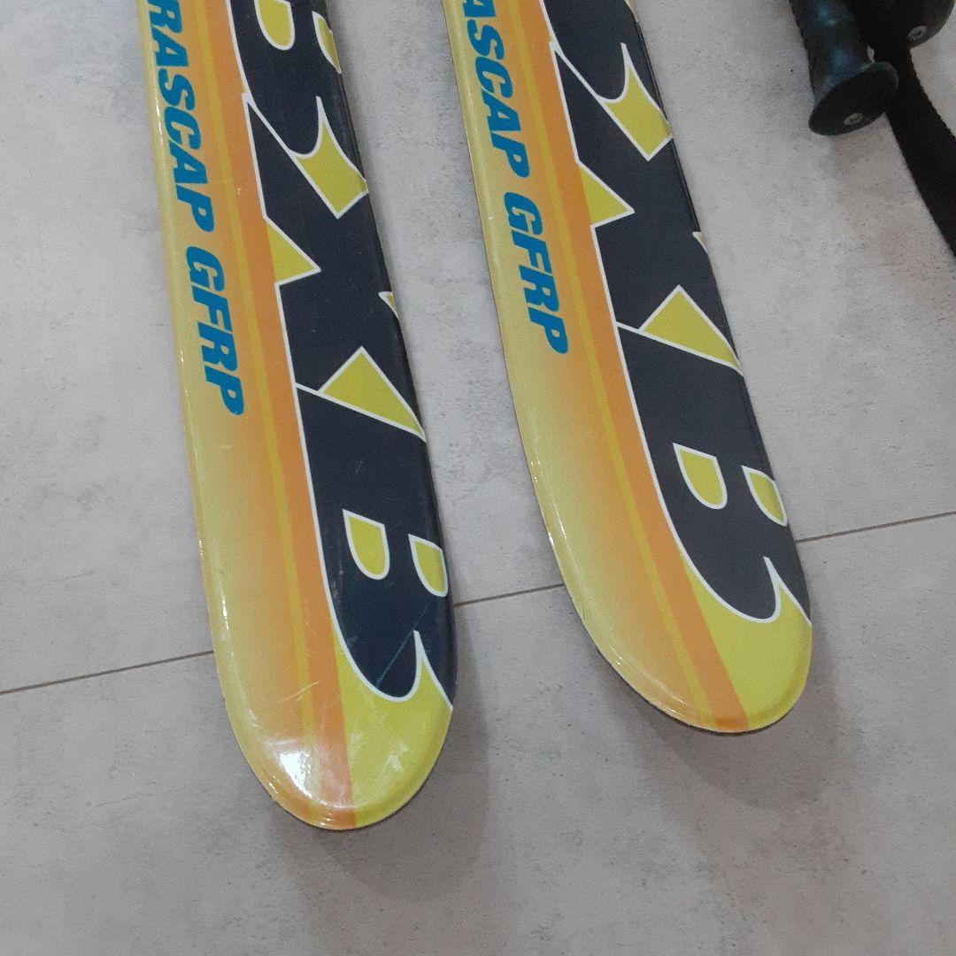 BXB ジュニア スキー 4点セット 120cm Hartスキーブーツ 21cm