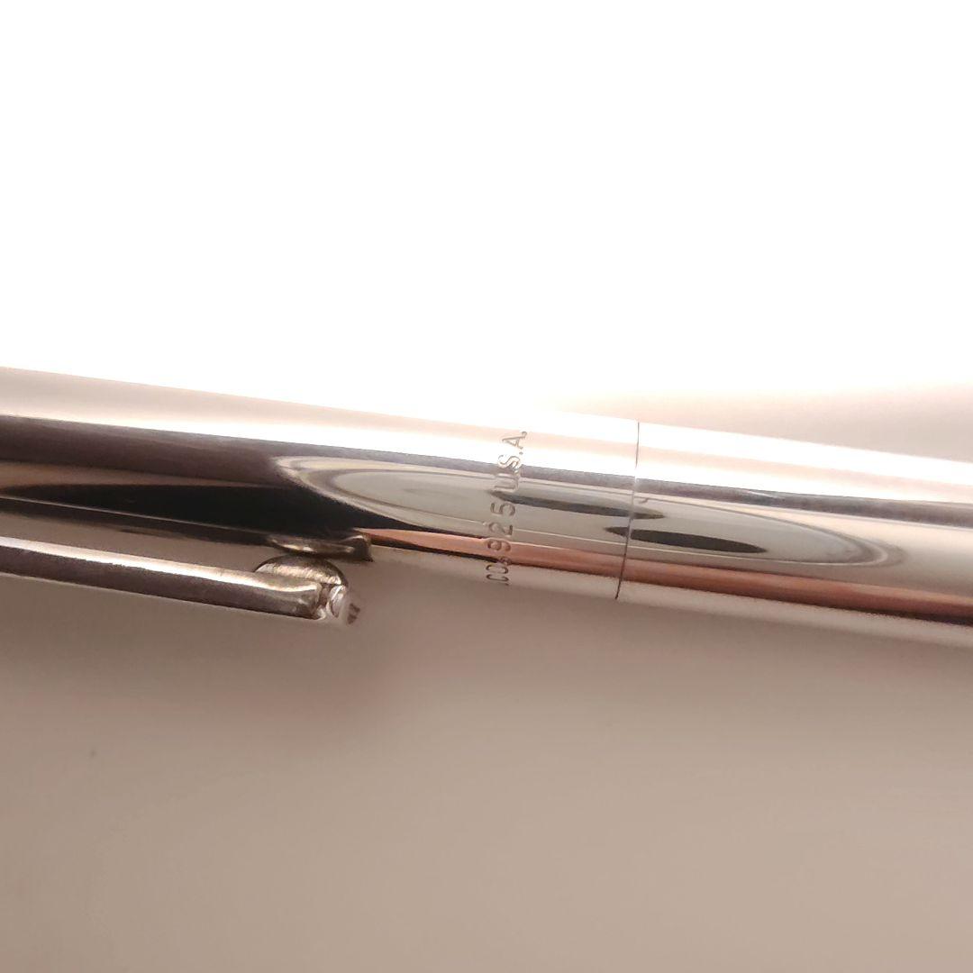 【美品】ティファニー シルバー925 Tクリップ ボールペン 替芯付 セット販売