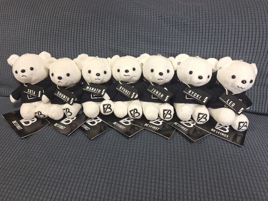 BE:FIRSTくまBMSGパーカーver. 全7種フルコンプセットぬいぐるみ