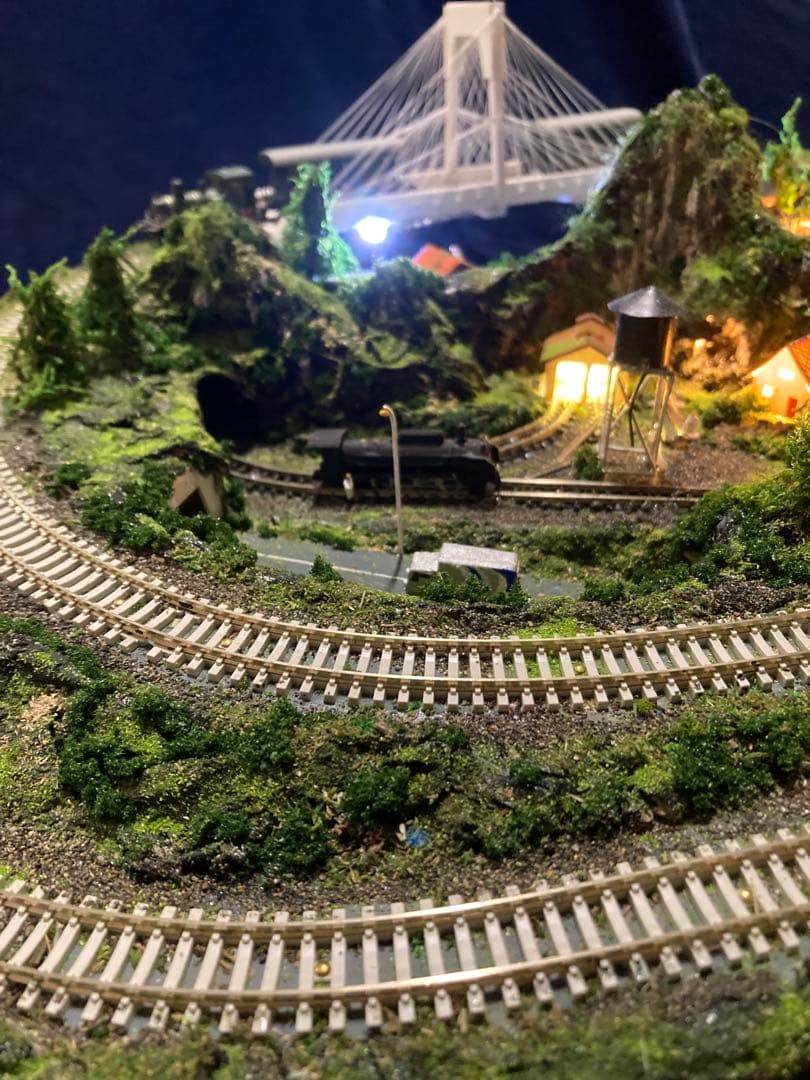 鉄道模型ジオラマ　　ロックです