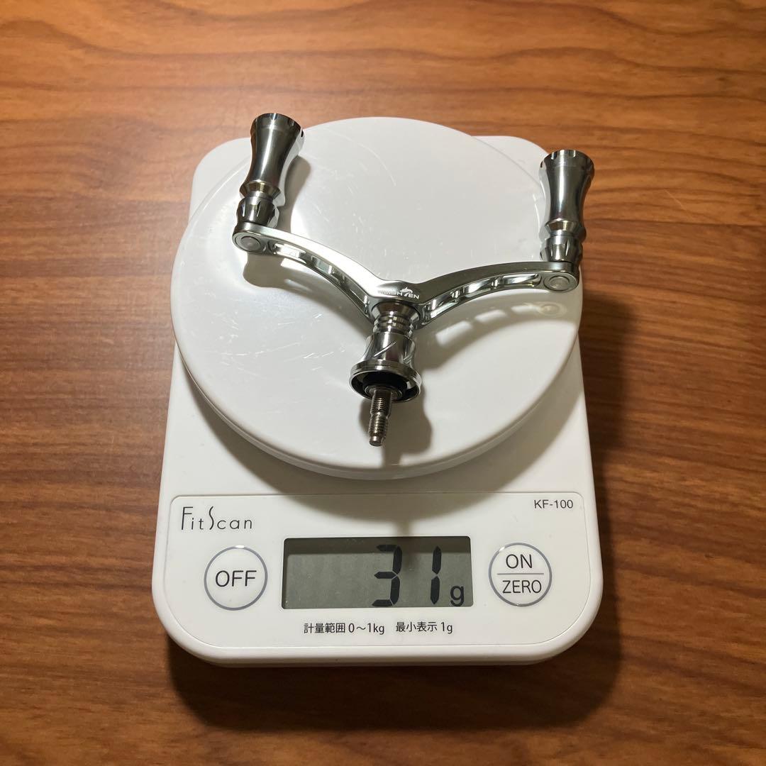 未使用　ハイテン　80mm シマノ用　ダブルハンドル　34バランサー　セット