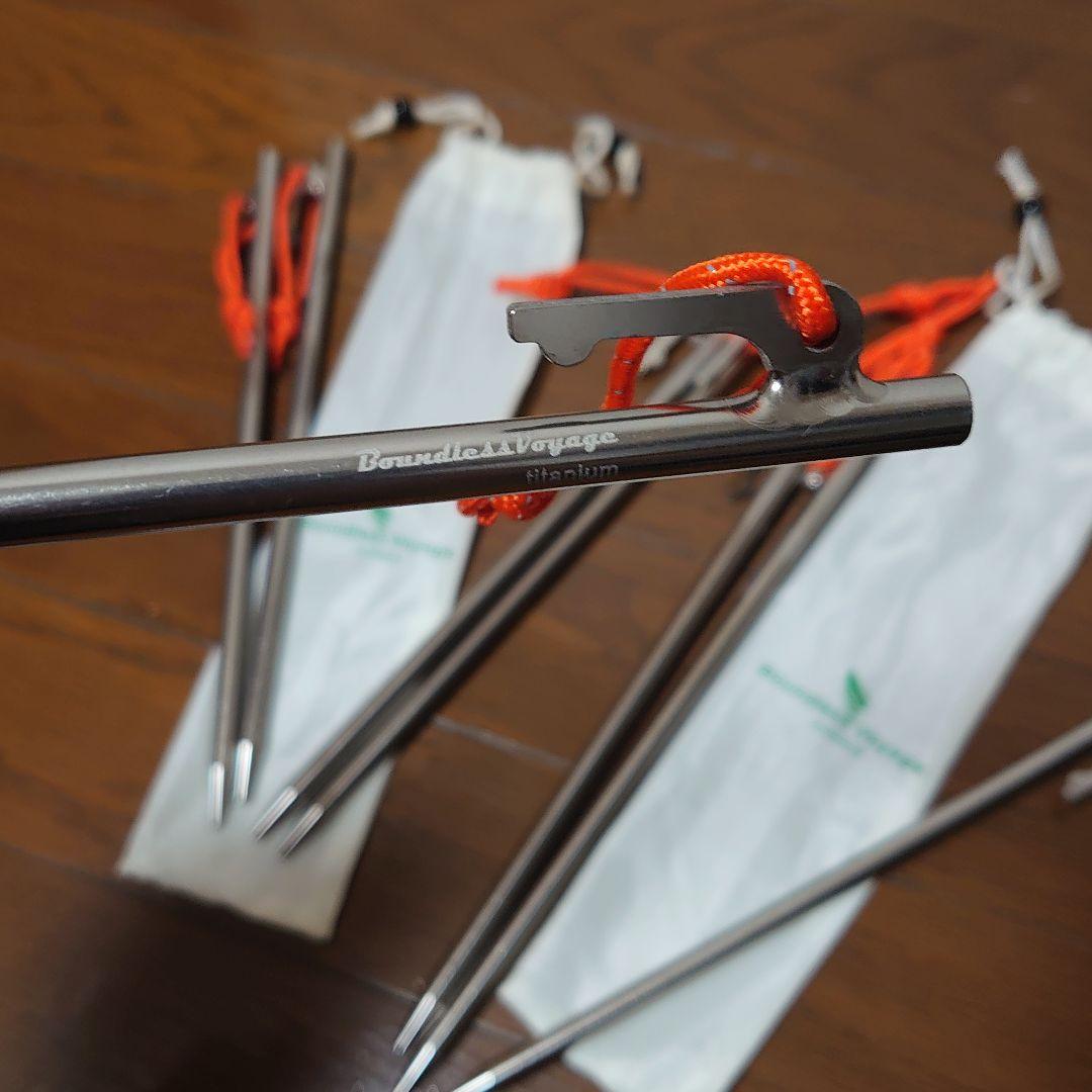 ✨未使用品✨各種ペグ、ペグハンマー、キャリーバッグのセット