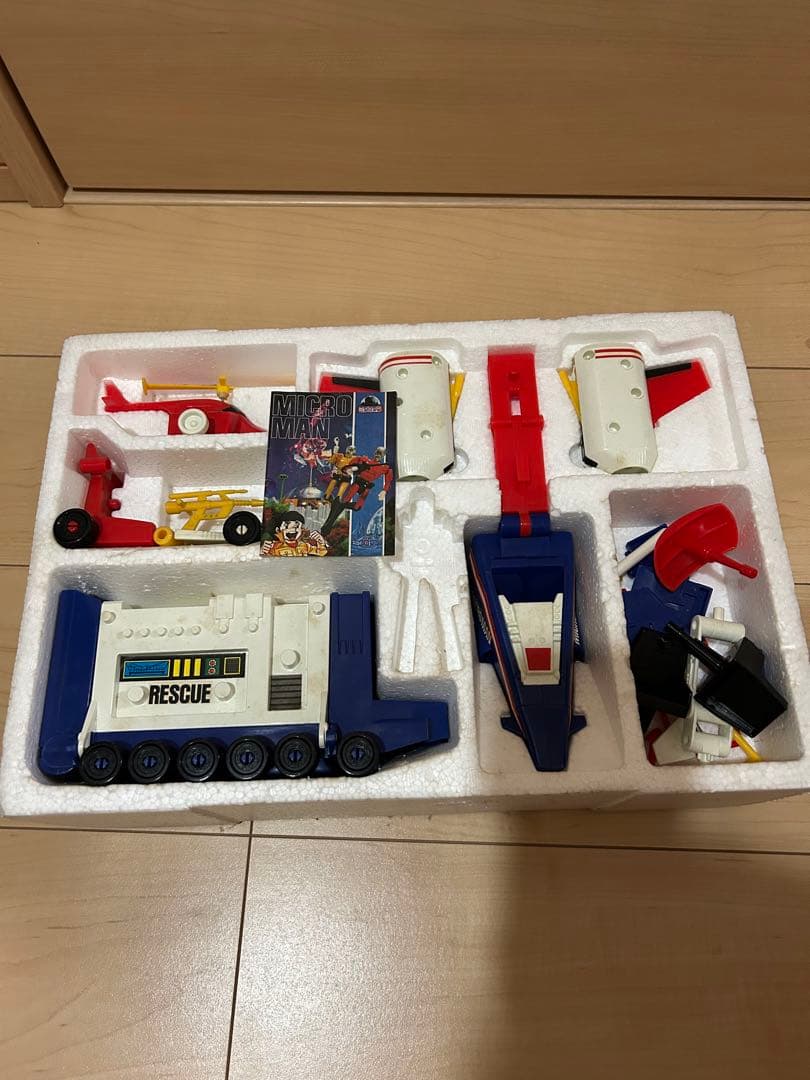貴重★ ミクロマン　レスキュー3号、4号、5号　欠品多数あり