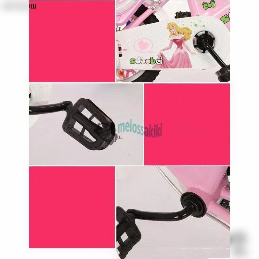 子供用自転車 プリンセスデザイン ピンク