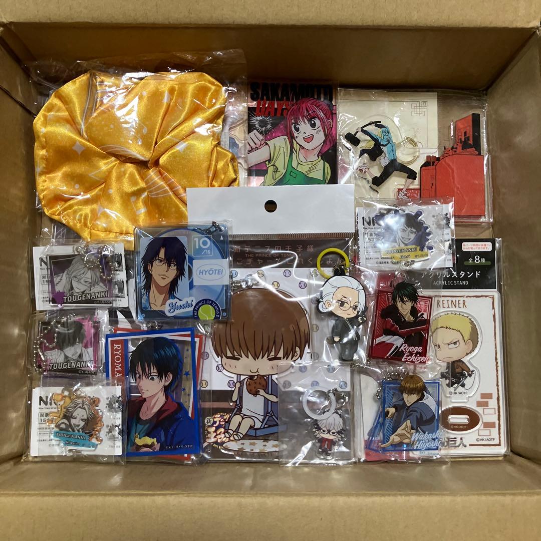 アニメグッズ まとめ売り サカモトデイズ 桃源暗鬼 銀魂 新テニスの王子様 他