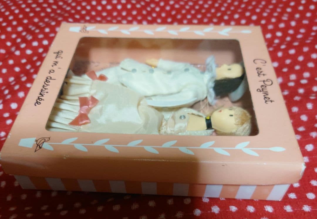 パリで購入❣️レイモンペイネ☆2007年度版人形☆初めての舞踏会とピエロのお友達