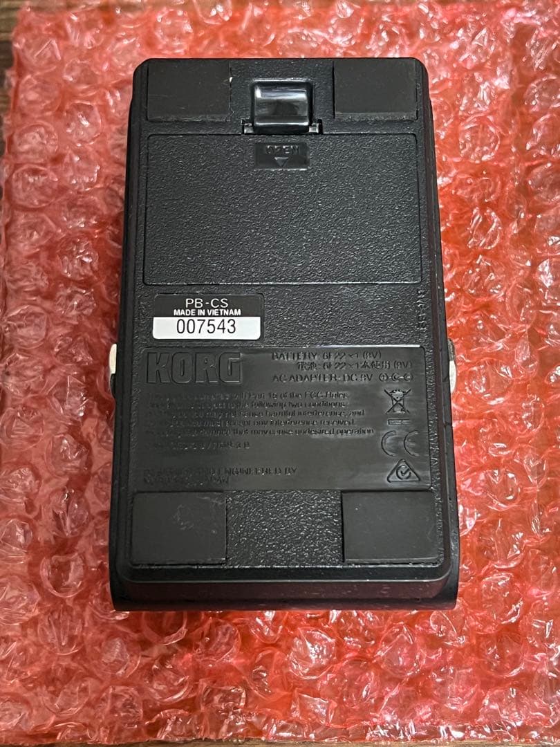 即発送 KORG PB-CS チューナー　箱説明書付き
