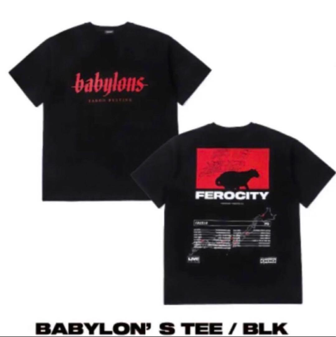 theGazettE Tシャツ babylons 激情は獰猛 RAD 新品グッズ