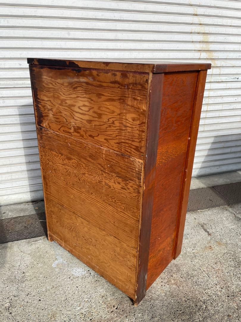 英国ヴィンテージ チェスト 木製 タンス 収納 引き出し アンティーク家具