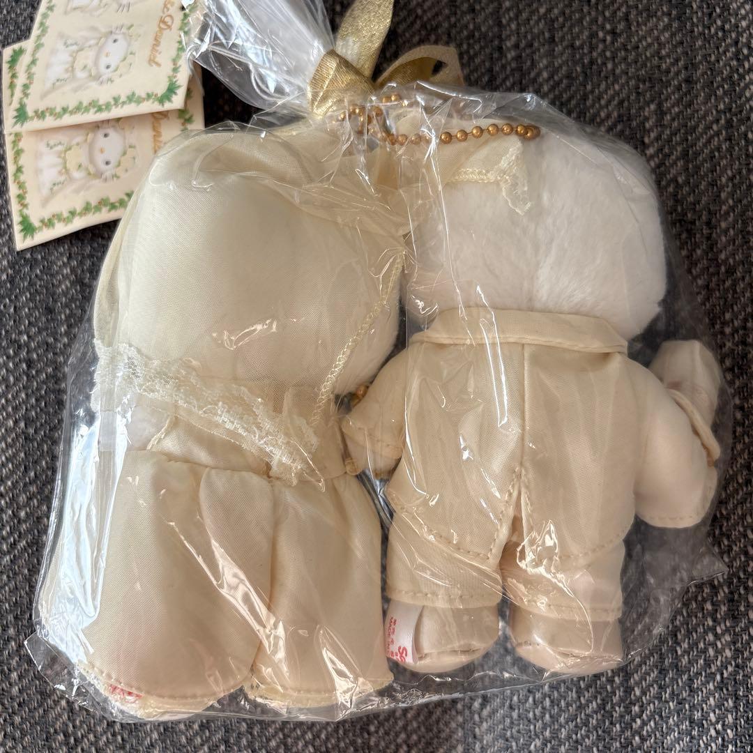 ハローキティ ウェディングマスコットホルダー 2体セット