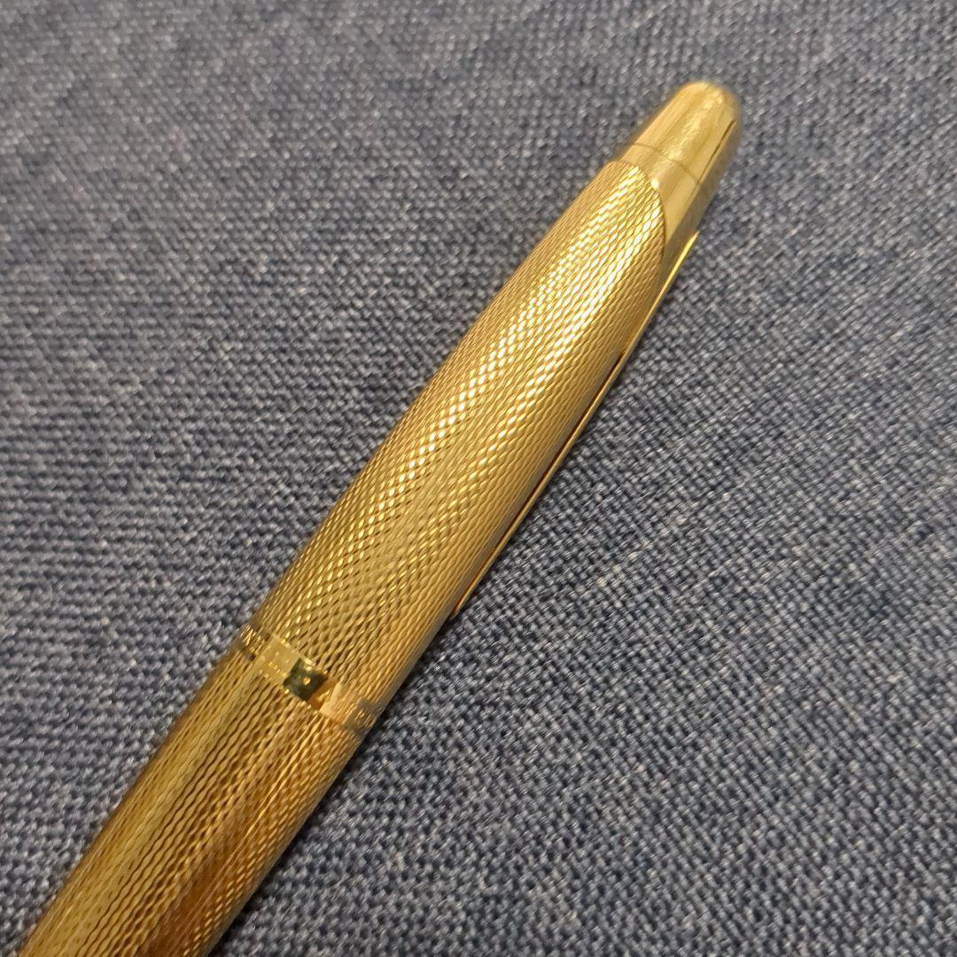 A.DUNHILL ダンヒル 万年筆 AD2000 ゴールドプレート バーレイM