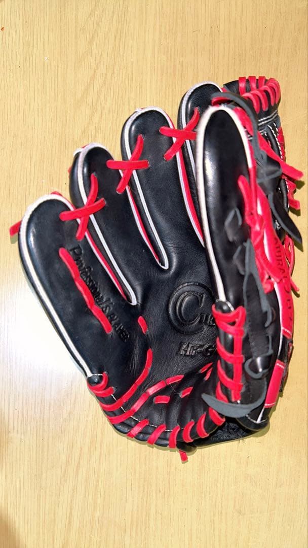 カスタマー 軟式グローブ KFG-2 黒/赤