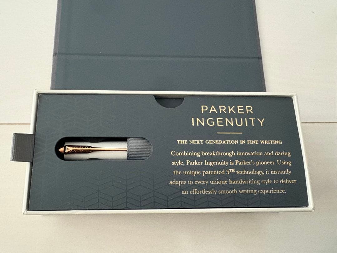 Parker パーカーインジェニュイティ5th ホワイトゴールド