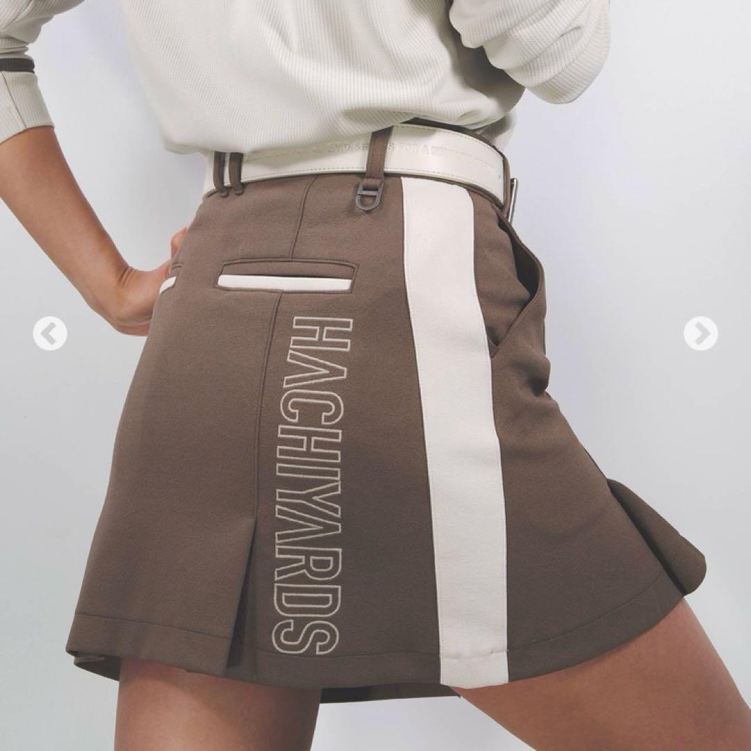 8YARD CBOT Pleated スカート新品タグ付き　 モカ　L