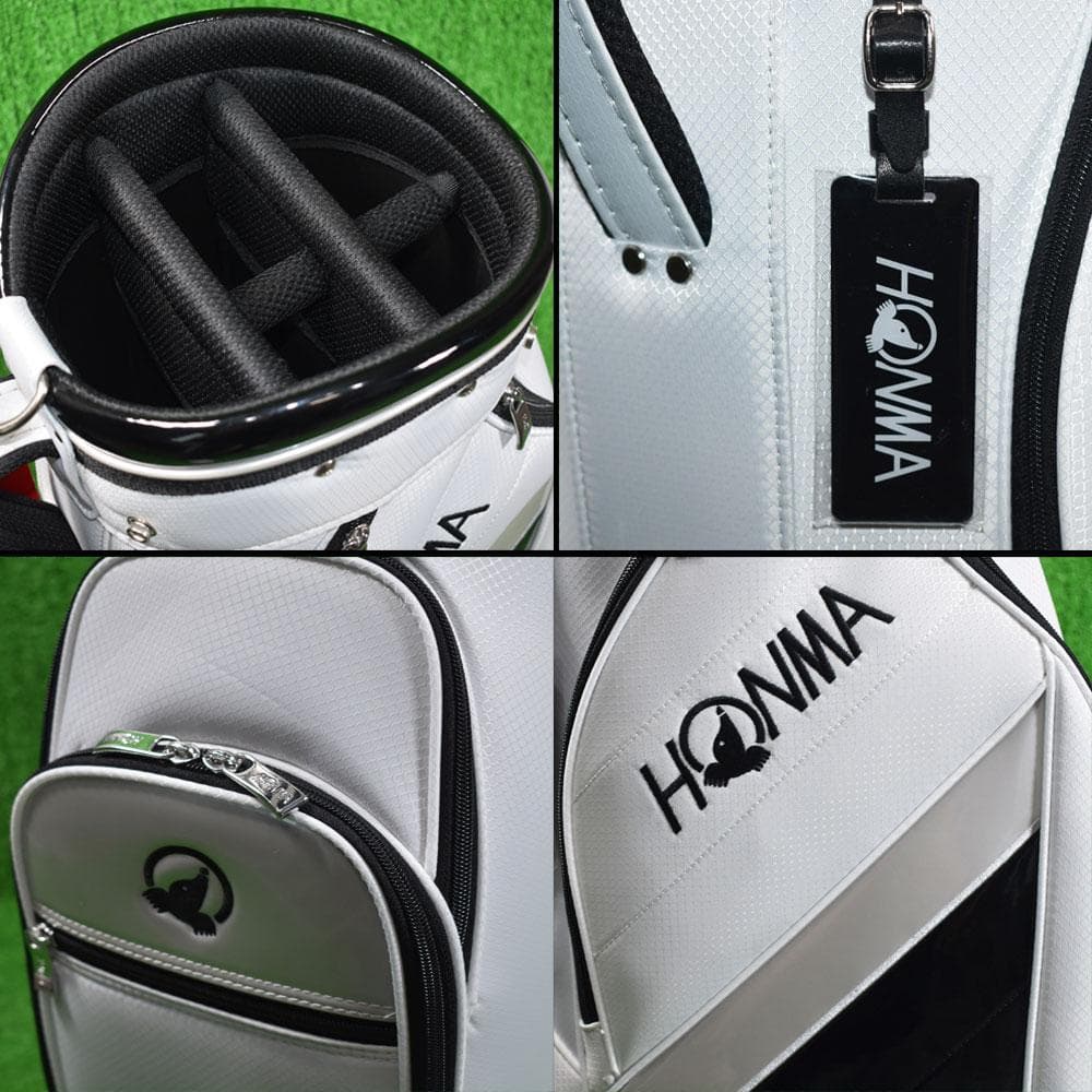 HONMA GOLF/ホンマ キャディバッグ9型【ホワイト】新品！