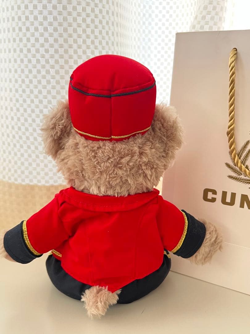 テディベア　クイーンエリザベス号　キュナード社185周年記念