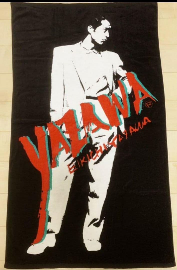 矢沢永吉 1988年 立ち姿 フデロゴ シルエット 大人気 SBT 旧サイズ