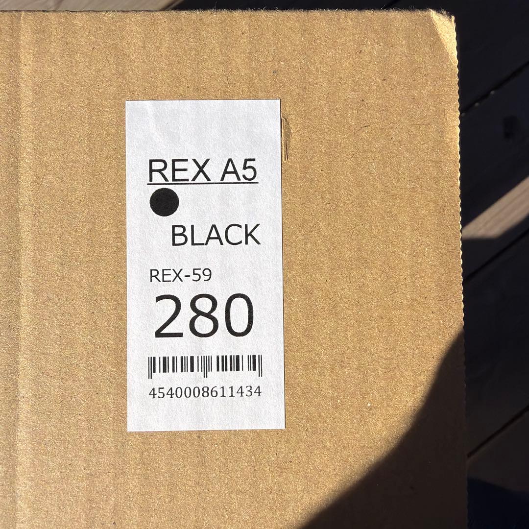 REX-AS スキー用ブーツ 280サイズ ブラック