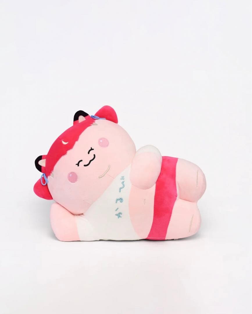 新品未開封　赤身かるび　デブかるび ぬいぐるみ （寝）