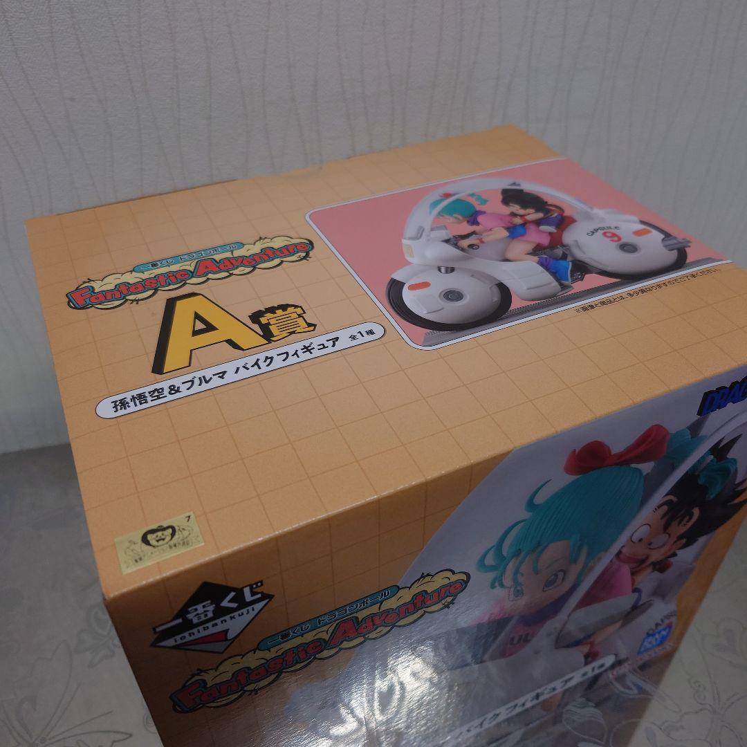 ドラゴンボール 一番くじ A賞 孫悟空＆ブルマ バイクフィギュア