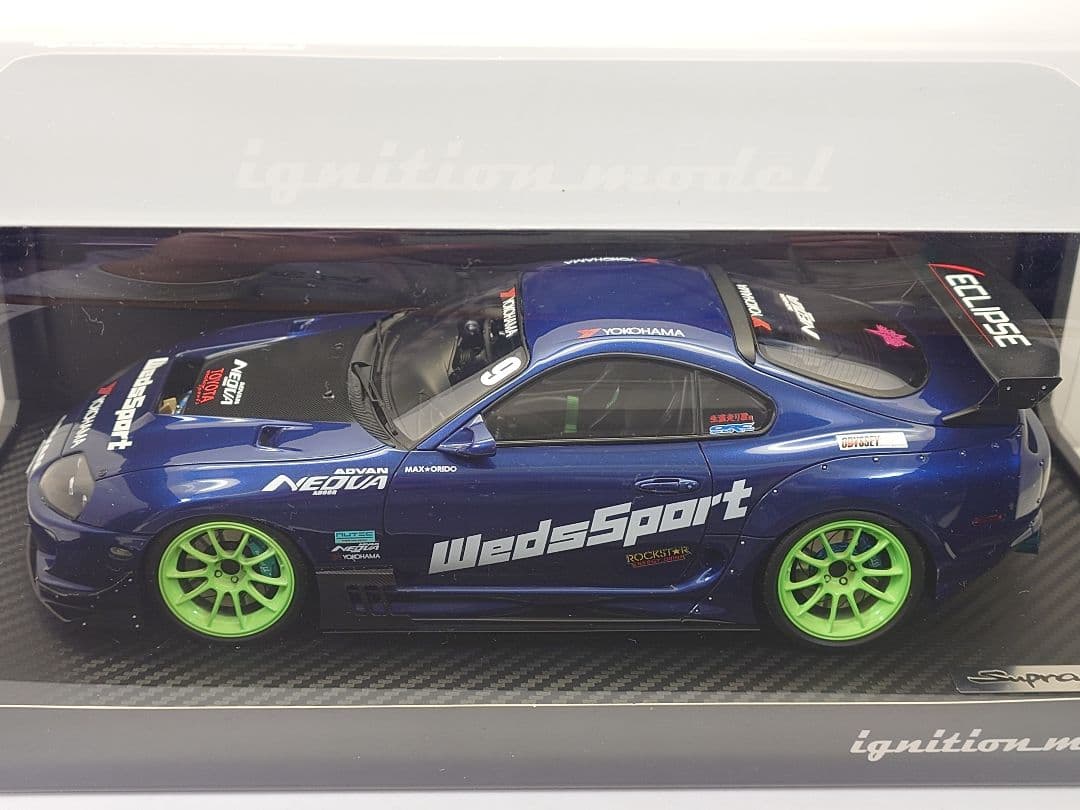 イグニッションモデル 1/18 トヨタ スープラ MAX織戸氏の愛車