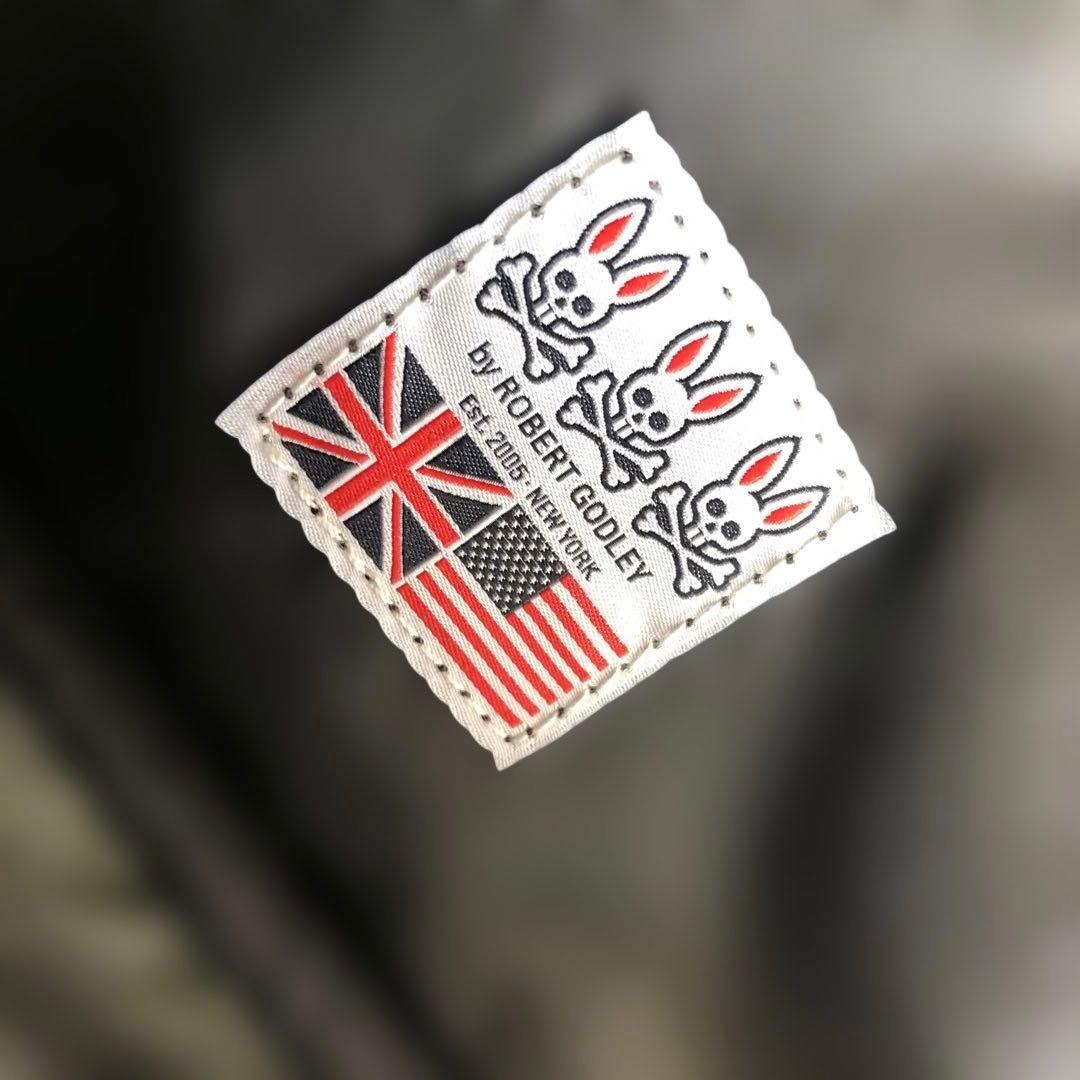 Psycho Bunny 国旗デザインポーチ