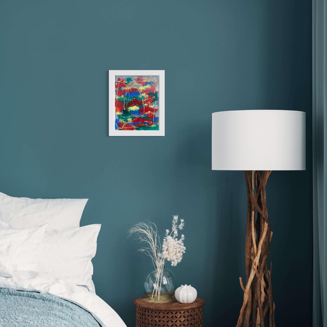 RENA F3サイズ 原画 絵 アート 抽象画 アートボード キャンバス