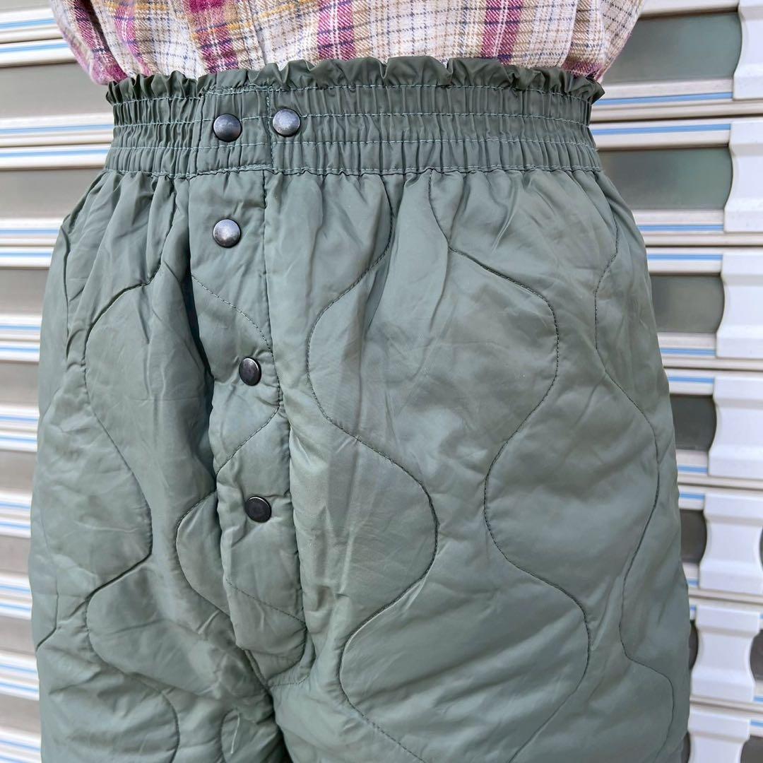 00s 米軍 実物 CWU-9/P ナイロン キルティング ライナー