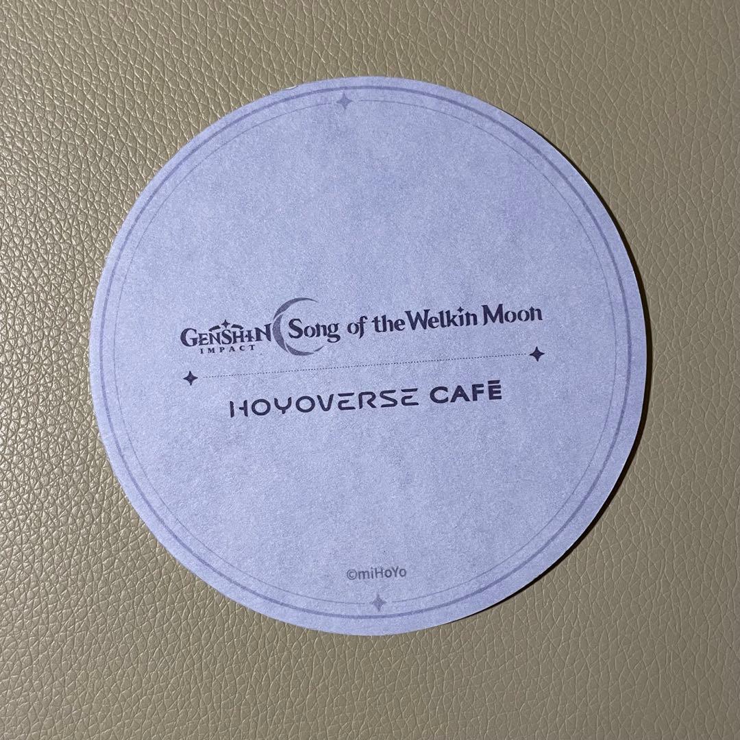 原神 ドイツ Hoyoverse cafe カフェ フリンズ　コースター　特典