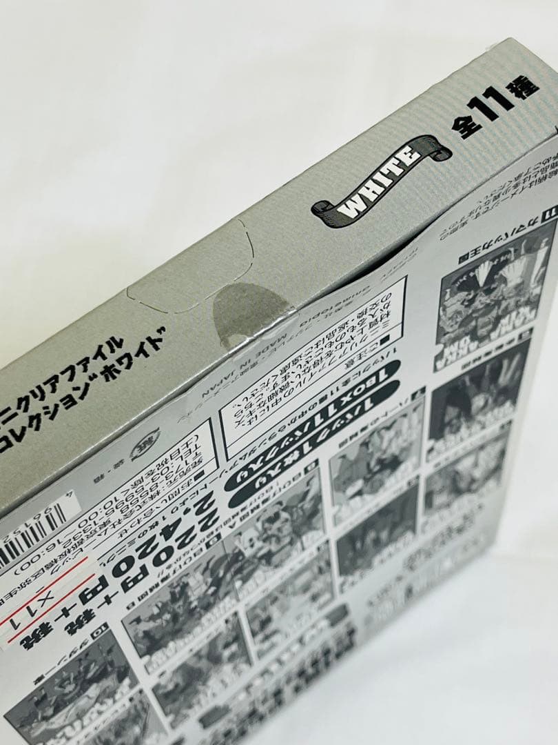 ワンピース ミニクリアファイルコレクション ホワイト WHITE マルコ エース