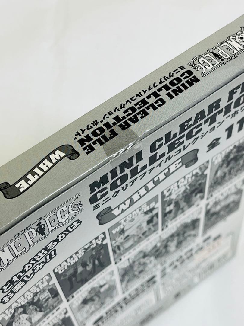 ワンピース ミニクリアファイルコレクション ホワイト WHITE マルコ エース