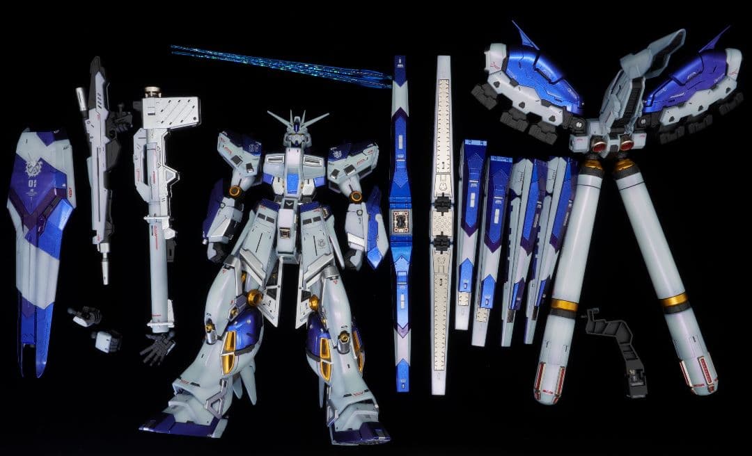 RG 1/144 Hi-vガンダム 完成品 塗装品