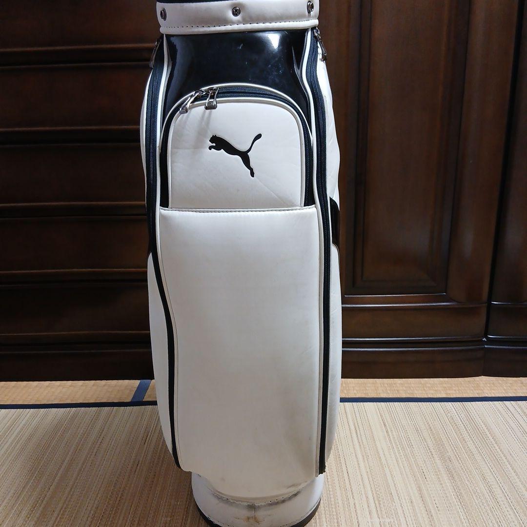 T*U様 PUMA キャディバッグ ホワイト/ブラック