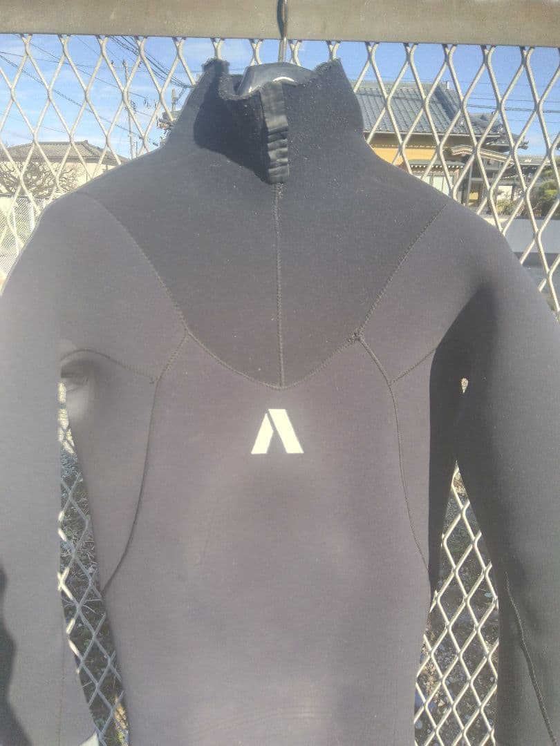 エアタイト　ネックエントリー　セミドライ　М〜ML程度 ウェットスーツ　リング付