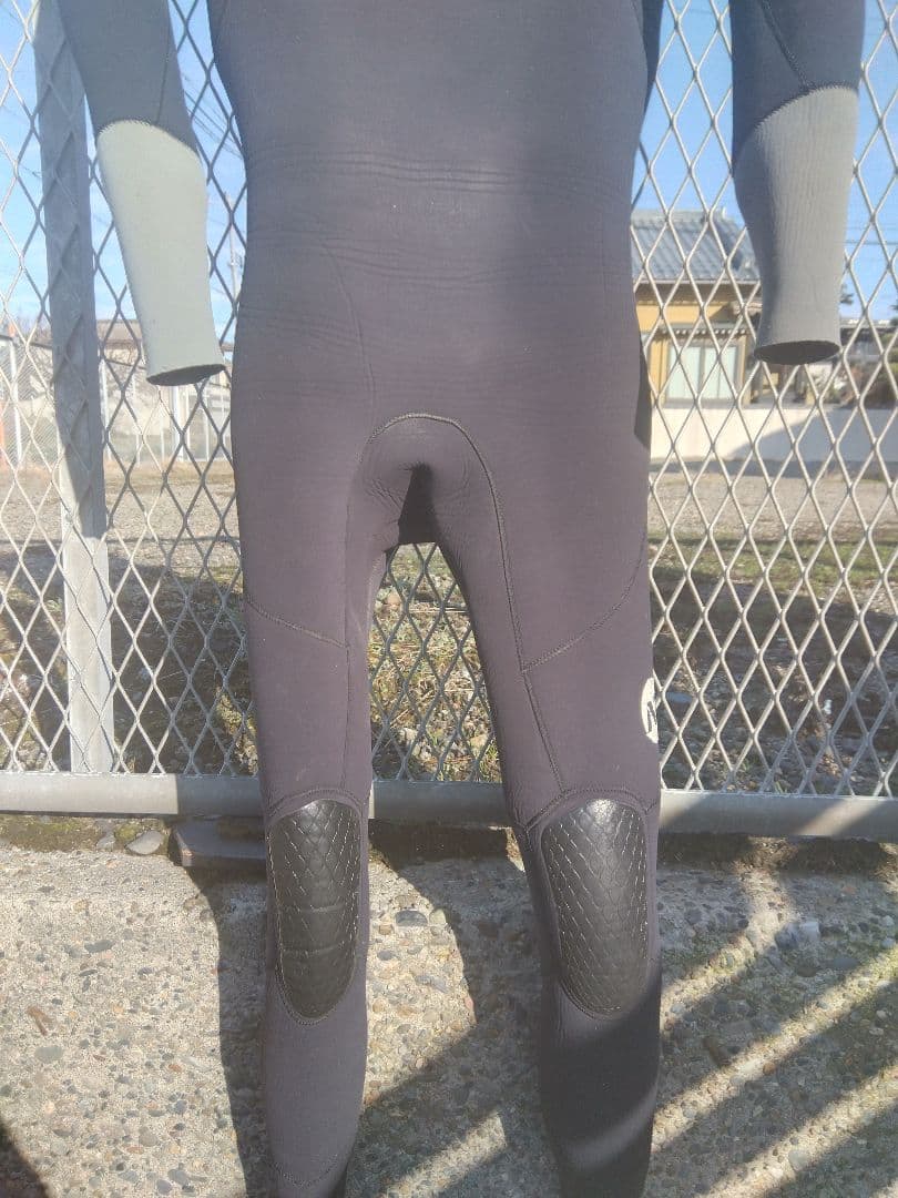 エアタイト　ネックエントリー　セミドライ　М〜ML程度 ウェットスーツ　リング付