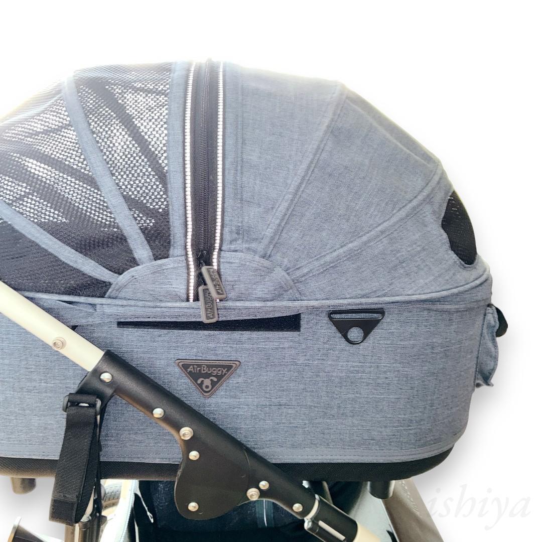 【極美品】エアバギー for dog ドーム２ 希少デニムカラー Mサイズ