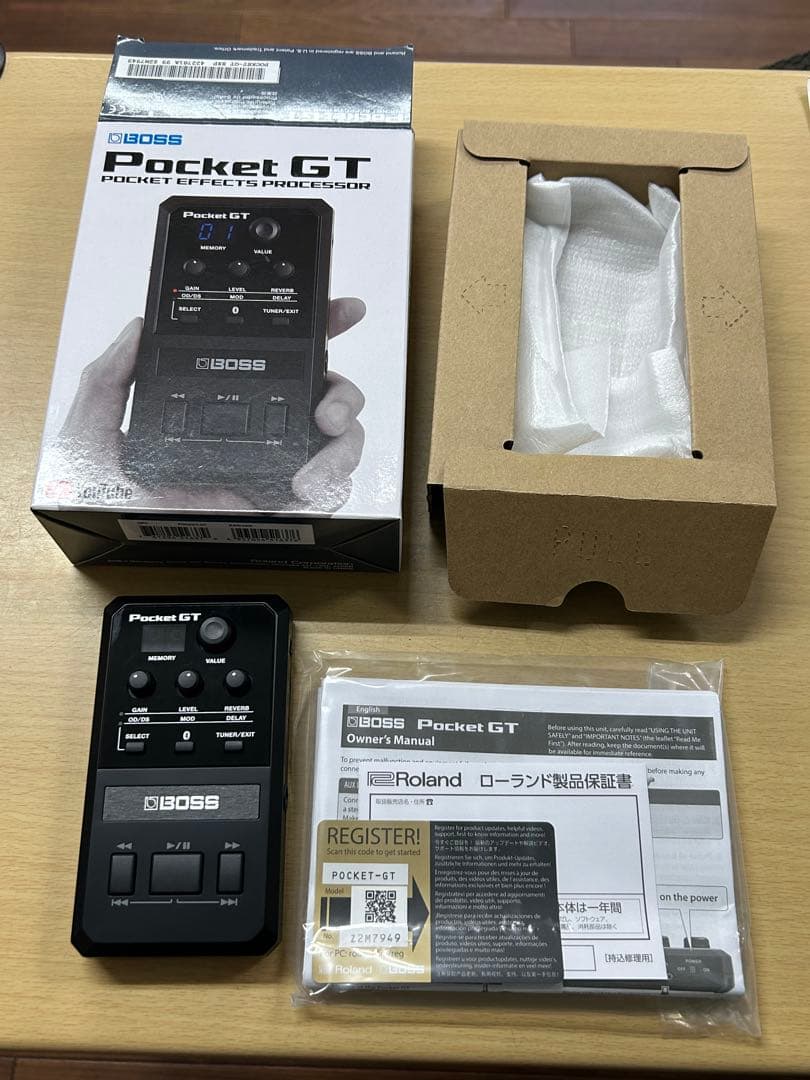 BOSS POCKET GT エフェクト プロセッサー