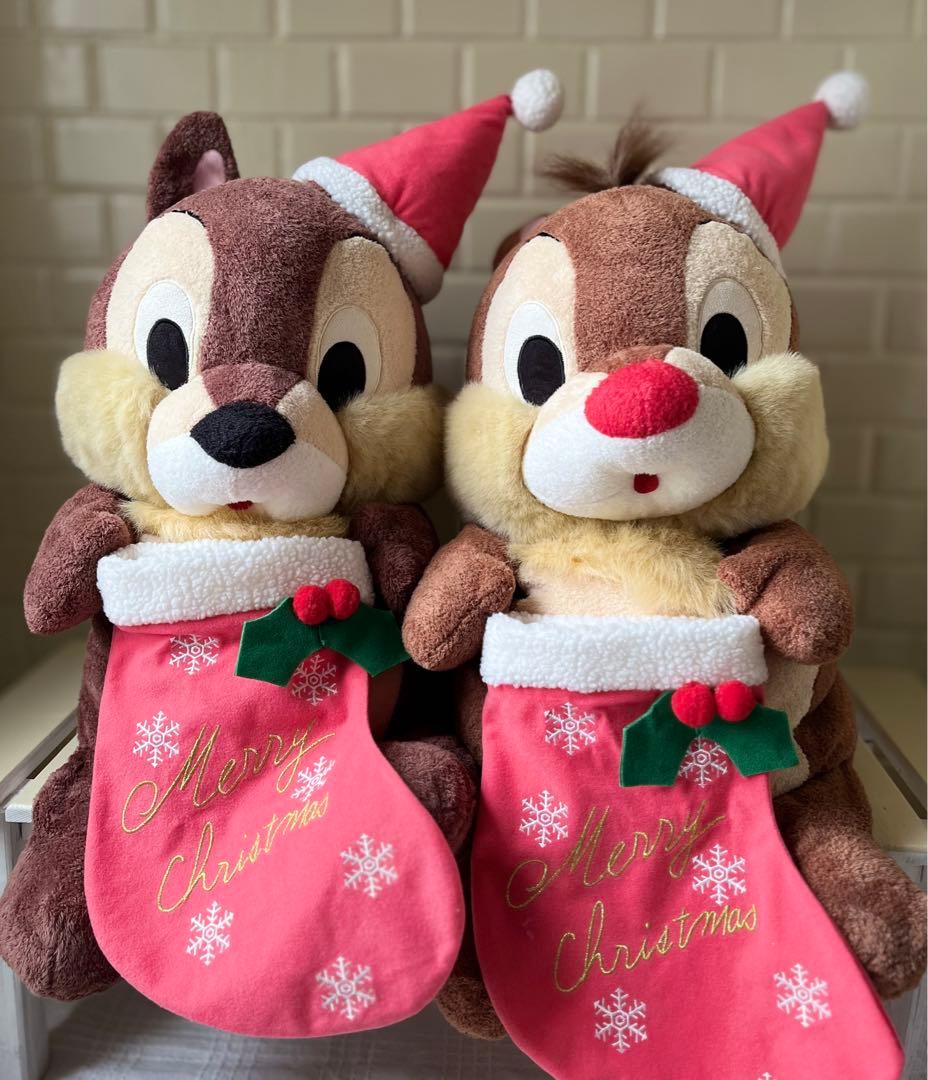 チップとデール BIGぬいぐるみ クリスマス
