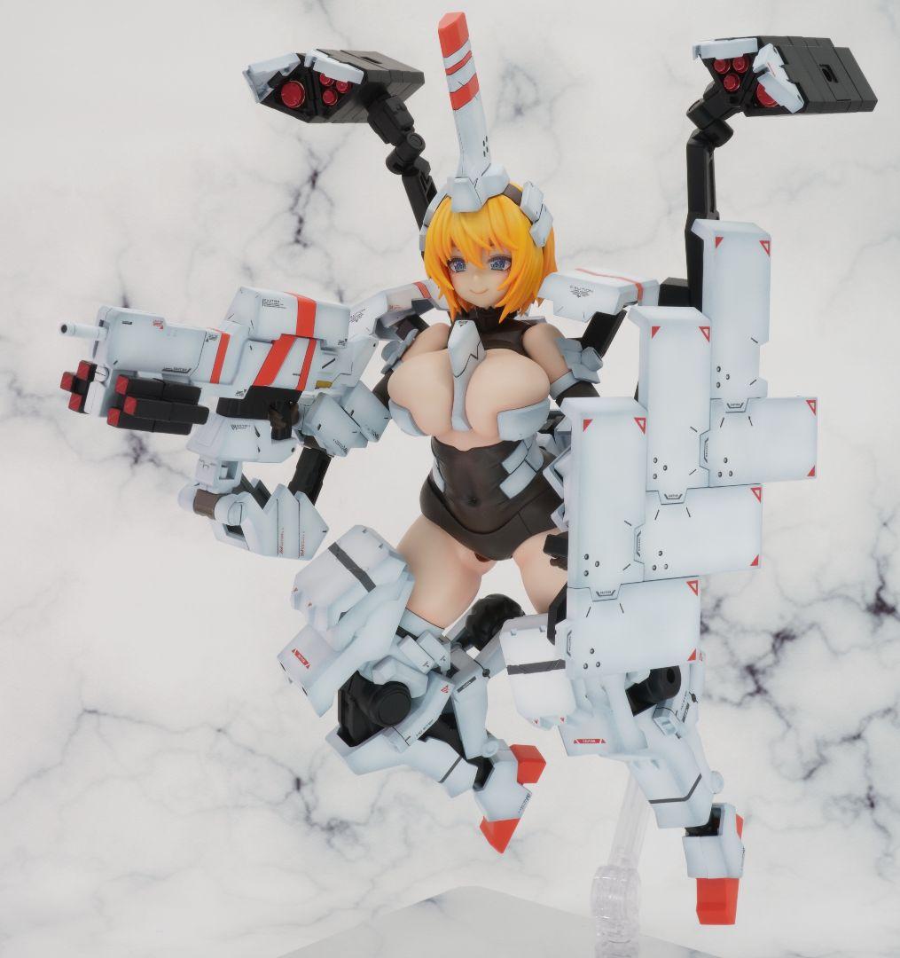 フレームアームズ・ガール 輝鎚・甲 完成品 塗装品
