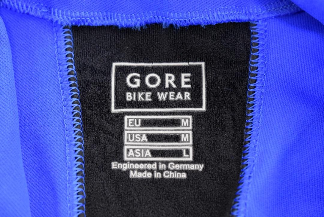 GORE★Xenon 2.0 長袖ジャージ size:L ブルー/ブラック